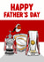Classic Father's Day Card - Treble Winners - Hull KR Rugby League created by ZB CREATIVE