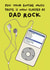 Funny Father's Day Card β Dad Rock β iPod β Millennial Dad created by Bonne Nouvelle