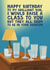 Funny Birthday Card - For Son - Bedroom Glass Collection created by Pickled Prints
