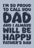 Father's Day card for Dad - I'm so proud of you created by Blind Faith