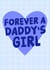 Classic Father's Day Card - Daddy's Girl - From Daughter created by Studio Doodles