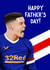Rangers Themed Fathers Day Card - James Tavernier SPFL created by ZB CREATIVE