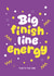 Fun Good Luck Card - Big Finish Line Energy - Running Card created by Jog On Studio