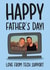 Tech Support Fathers Day Card - Funny Card for Dad - From Son - From Daughter created by TeePee Creations