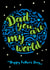 Dad, you are my world - typographic Father's Day card for your wonderful dad. created by Fatchair Print