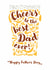Cheers to the best Dad! - classic Father's Day card for your beer-loving dad. created by Fatchair Print