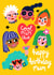 Cute Birthday Card - Cool Mum Club - For Mum created by NICHOLA COWDERY ILLUSTRATIONS 
