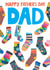 Classic Father's Day Card - Funky Socks created by Paper Salad
