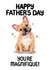 French Bulldog Father's Day Card – You're Magnifique Frenchie Dog Dad Card created by Louise Burgoyne