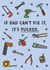 Father's Day Card | If Dad Can't Fix It created by Sarah Harding