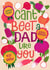Can’t beet a Dad like you funny Father’s Day card vegetable pun created by Nicola B Studio