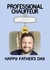 Personalised Father's Day Card – Professional Chauffeur Dad Photo Card created by Louise Burgoyne