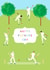 Classic Father's Day Card - Cricket - Cricket Players created by Kali Stileman