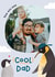 Cute Father's Day Card - Cool Dad - Penguins created by Joanne Hawker