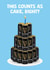 Funny Birthday Card - Guinness Cake created by Pink Peach Cards