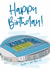 Classic Birthday Card - Brighton and Hove - Amex Stadium created by Moo & Snip