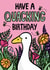 Have A Quacking Birthday. Cute Duck Birthday Card. created by Kate Wand