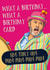 Funny Birthday Card - David Mitchell - Last One Laughing created by Artsy Gift Co