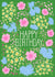 Pretty Birthday Card - Spring Florals created by What Sinead Made