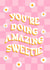 You're Doing Amazing Sweetie Card - Kris Jenner - Uplifting Card created by LFH Studio