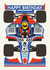 Classic Birthday Card - For Son - Formula 1 Racing created by AbiGoLucky