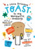 Cute Birthday Card - For Husband - Toast created by Twisted Haggis