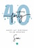 Classic Birthday Card - 40th - For Son created by The Stamford Press