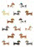Cute dachshund birthday card for sausage dog lovers created by Laura Deakin