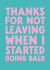 Funny Anniversary Card - Bald created by The Buddy Fernandez Card Co.