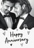 Classic Anniversary Card - Hearts - Monochrome created by Sydney Jo Designs