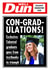 Funny Graduation Card - Newspaper Headline created by Of Life & Lemons Ltd.
