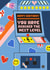 Classic Birthday Card - Arcade Game - Next Level created by AbiGoLucky