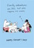 Cute Father's Day Card - Family Adventures Are Fun - Moomin created by Moomin Characters