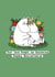 Cute Anniversary Card - Moomin - Love Keeps Blooming created by Moomin Characters
