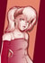 Manga model art card for fashionista friend or relative created by PinkAppleJam