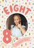 Classic 8th Birthday Card - Birthday Girl - Balloons created by The Pattern Press