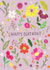 Floral Birthday Card - Pretty - Happy Birthday created by Krupali Patel
