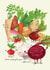 Cute Good Luck Card - Rooting For You - Vegetables created by Hes Durkan Illustration