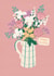 Pretty Birthday Card - Floral Bouquet In Jug created by Abi Bryan