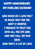 Funny Husband Anniversary Card – DIY Joke, Cheeky Love created by The Awkward Card Company 