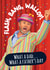 Funny Fathers Day Card - David Mitchell - Flash Bang Wallop created by Artsy Gift Co