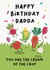 Cute Birthday Cards - For Dadda - Vegetables created by Rosie bees craft box