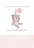 Cute First Birthday Card for a Little Girl created by With Love From