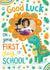 Cute Good Luck Card - First Day Of School - Dinosaur created by Tiger Feet Creations