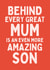 Funny Birthday/Mother's Day Card - For Mum - Amazing Son created by Sundiva Designs