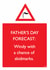 Funny Father’s Day Card - Windy Forecast created by Brainbox Candy