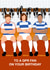 Fun Birthday Card - To A QPR Fan - Players created by Paul Jones