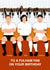 Fun Birthday Card - To A Fulham Fan - Players created by Paul Jones