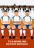 Fun Birthday Card - To A Spurs Fan - Players created by Paul Jones