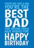 Classic Birthday Card - Best Dad created by @Cupsie's Creations